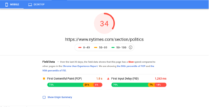 Guidance for improving your site performance and speed