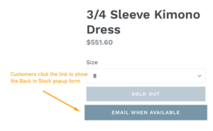 Add buttons or badges