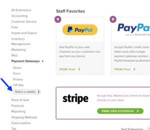 Configure payment settings