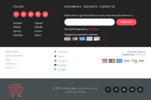 Add or customize banners, headers, and footers